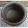 Frans brocante bruine gres pot