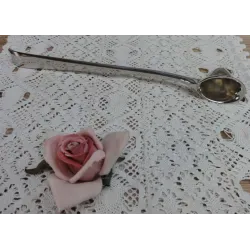 Verzilverde kaarsen dover