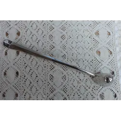 Verzilverde kaarsen dover