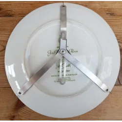 Wandbord, Vlaanse Gaai & Groene specht , Royal Worcester Porcelain