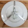 Wandbord, Vlaanse Gaai & Groene specht , Royal Worcester Porcelain