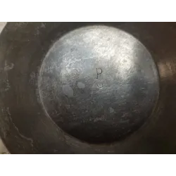 3 Oude Franse verweerde brocante ronde bakvormpjes