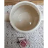 Off white beboterde Villeroy en Boch koffiepot