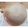 Oude Franse ronde bruine gres kruik