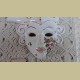 Frans handbeschilderd keramiek masker, Moustiers