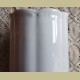 Wit porseleinen cylinder vaas, Bavaria KPM