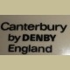 12 vintage Engelse borden Canterbury Denby / Langley