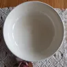 Franse brocante schaal / kom met blauwe bloemetjes, St.Amand