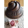 Oude grote rood koperen bakvorm