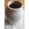 Oude brocante steengoed Enso bleekpoeder pot
