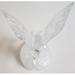 Vintage Franse 24 % lood kristallen adelaar / arend, Christal d'Arques