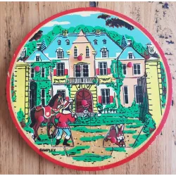 Oude houten Simplex knopjes puzzel, Sleeping Beauty