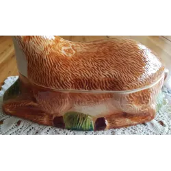 Oude Franse pate vorm hert, Michel Caugant