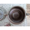 Franse handgemaakte gres confiture pot