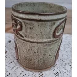 Vintage Tremar pottery CIDER mok, U.K.