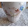Handbeschilderd Frans brocante melkkannetje met bloemetjes