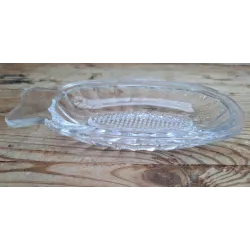 Brocante glazen appelrasp