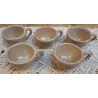 5 Franse mini gres kopjes