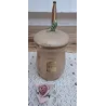 Franse Les Vieux Gres augurkenpot + houten olijflepel