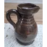 Klein vintage bruin Armogres kannetje, J.P. Delesenne