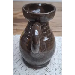 Klein vintage bruin Armogres kannetje, J.P. Delesenne