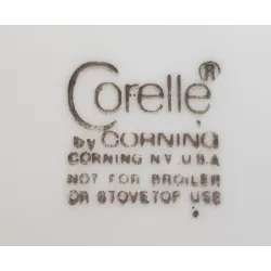 Vintage serveerschaal, Spring Blossom, Corelle by Corning NY, U.S.A.