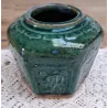Oud donkergroen Chinese gemberpotje