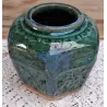 Oud donkergroen Chinese gemberpotje