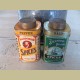 2 Vintage Engelse peper en zout blikjes