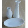 Vintage wit ovaal Arcopal opaline schaaltje
