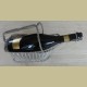 Brocante wijnfles houder / wijnschenker