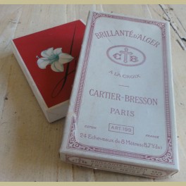 Oud Frans brocante doosje voor borduurgaren, Parijs