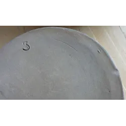 Franse gres pot met oor