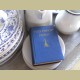 Brocante blauw frans woordenboekje leuk ter decoratie