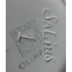 Grote Franse brocante suikerpot, Salins Olympic