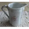 Brocante melkkannetje met bloemen