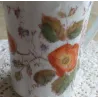 Brocante melkkannetje met bloemen