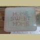 2 Engelse vintage home sweet home blikken, Mary Quant