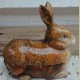 Oude pate vorm konijn ( bruin ), Michel Caugant