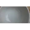 Oude licht beboterde aardewerk soeplepel / sleef