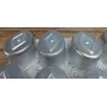 Kleine brocante aluminium bakvormpjes