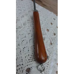 Brocante bruin houten stamper, Tomado