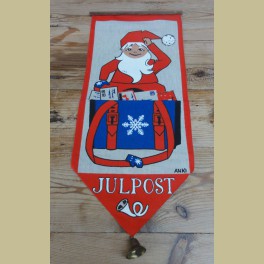 Zweedse vintage Kerstpost houder, JULPOST, ANKI