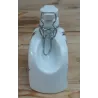 Apart vintage wit porseleinen kruikje/ beugelfles, eenden