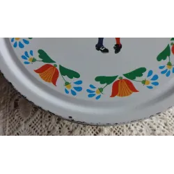 Deens koekjes blik met Deense klederdrachten