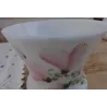 Vintage Frans handbeschilderd opaline vaasje, M.Rest