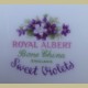 Royal Albert schaaltje met viooltjes , Sweet Violets